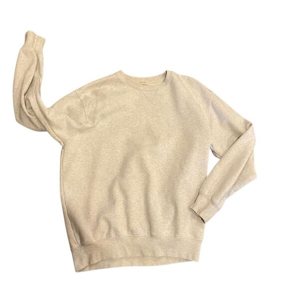 John Galt Heather Grey Crew Neck Sweatshirt Women’s Medium - Picture 1 of 7